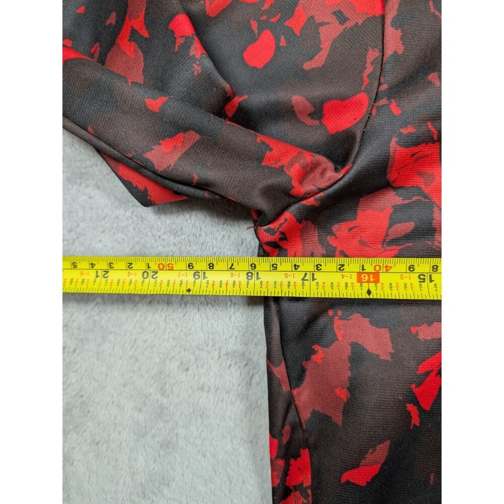 Under Armour Hoodie Boys Youth Size Large Red Loose Fit Lightweight Fleece Lined - Picture 5 of 9